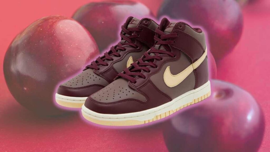 Nike Dunk High Goes Dark With “Plum Eclipse” and “Pale Vanilla”