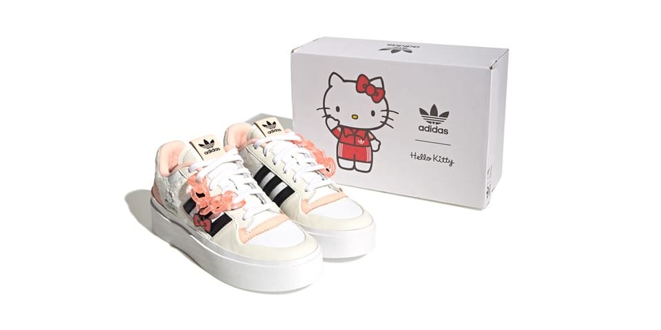 Adidas Forum Bonega Gets a Cute Hello Kitty and Friends Makeover