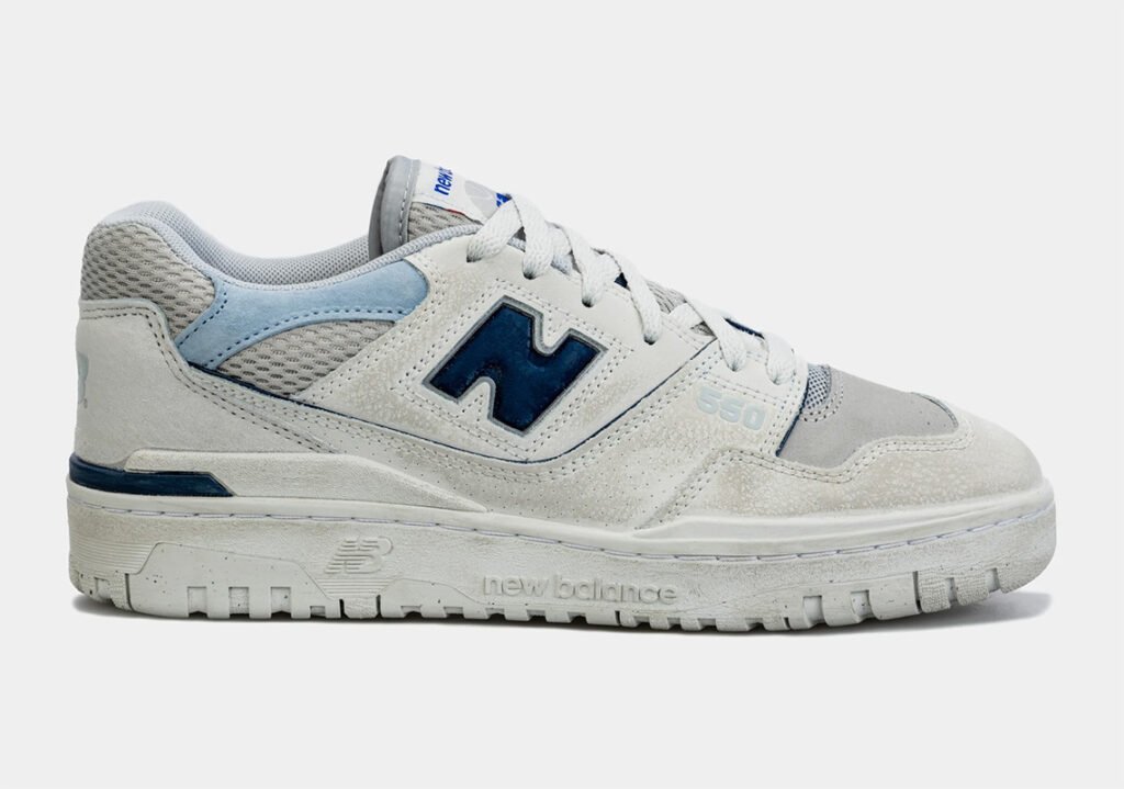 New Balance 550 Gets a Pre-Worn Look in Latest Release